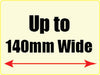 Label 80mm (H) x 140mm (W) - Short Run Labels - print from just 100 labels - Lowest prices