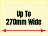 Copy of Label 140mm (H) x 270mm (W) - Short Run Labels - print from just 100 labels - Lowest prices